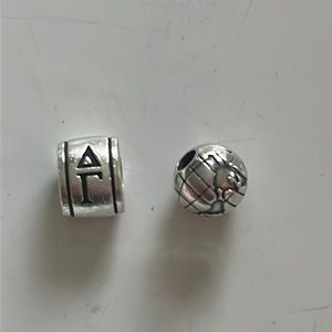 Genuine Pandora 925 Silver Beads Charms